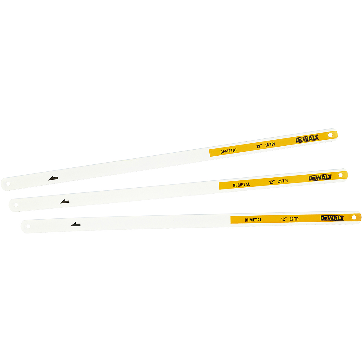 DEWALT Bi-Metall Sägeblätter 300mm 3er Pack