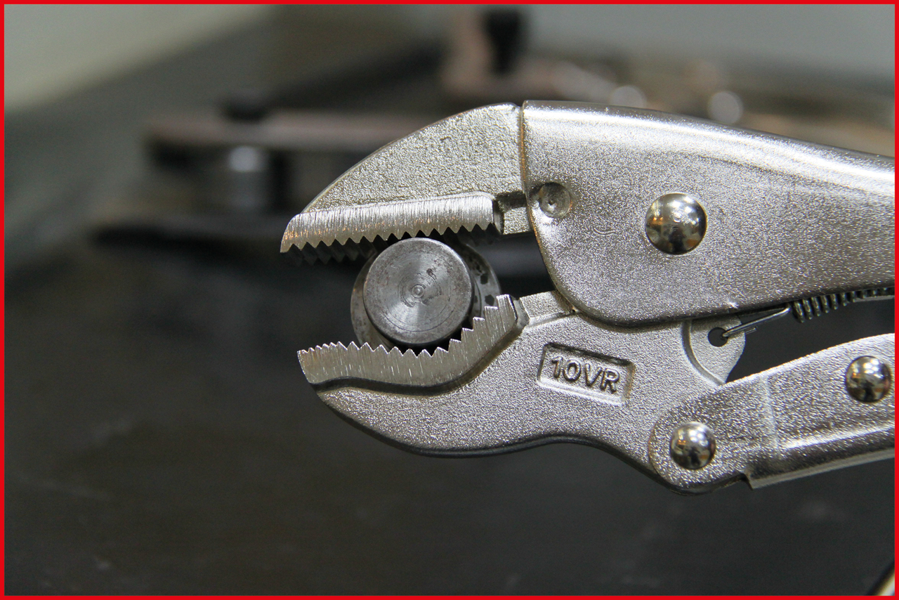 KS Tools Gripzange, V-Backen