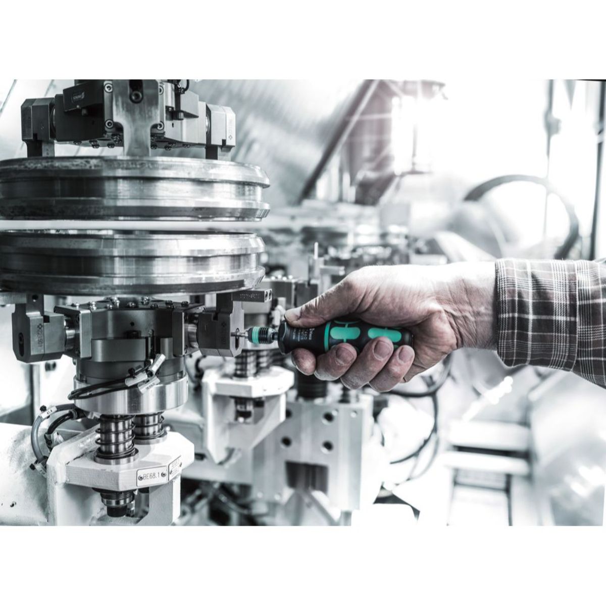 Wera Serie 7400 Kraftform Drehmomentschraubendreher + Rapidaptor Schnellwechselfutter