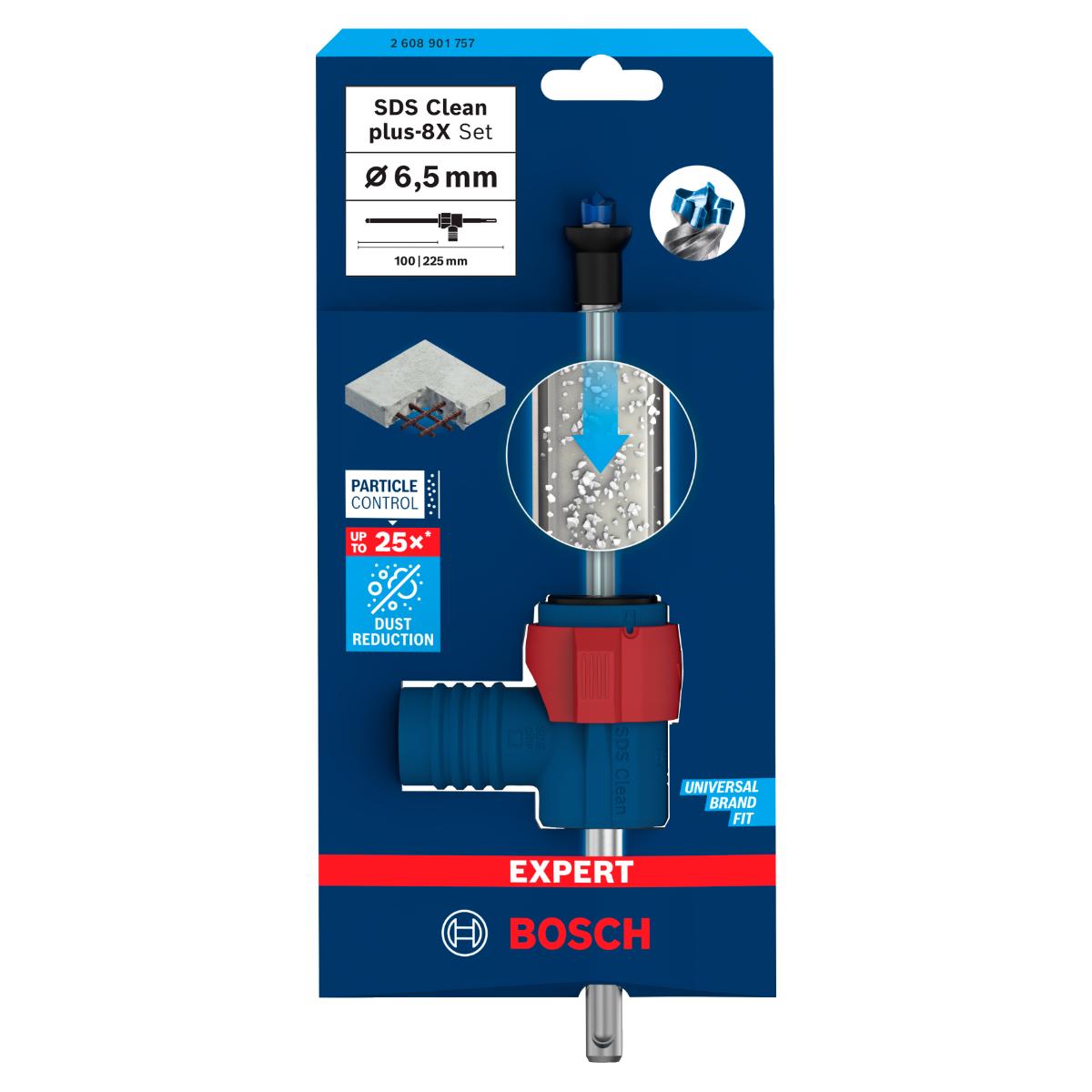 Bosch EXPERT SDS Clean plus-8X Hammerbohrer-Set 100 x 225 mm