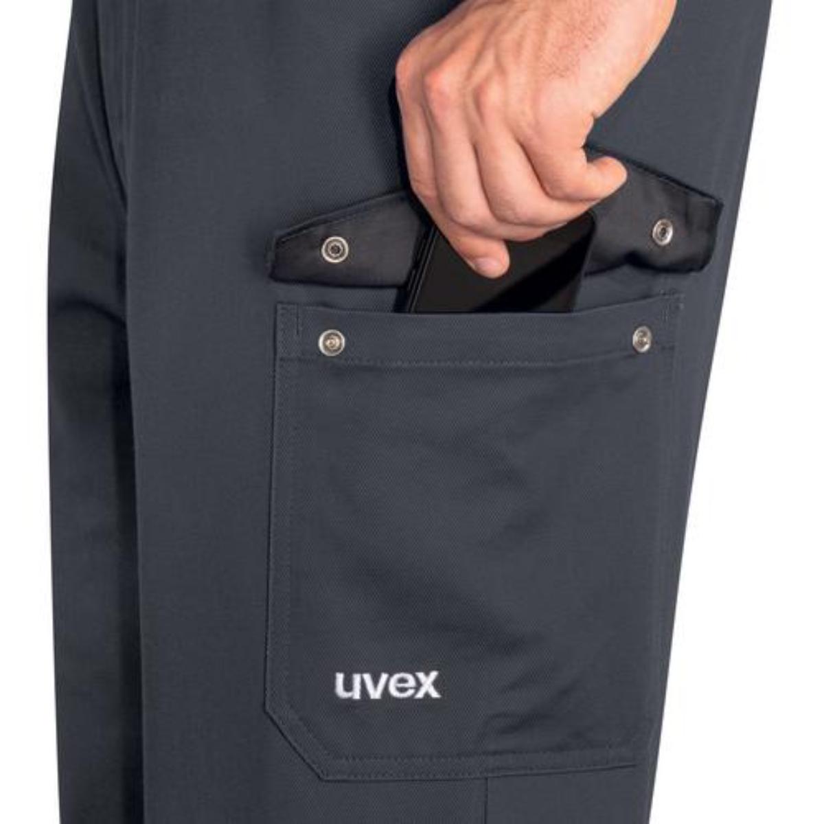 uvex suXXeed essentials Latzhose Herren anthrazit