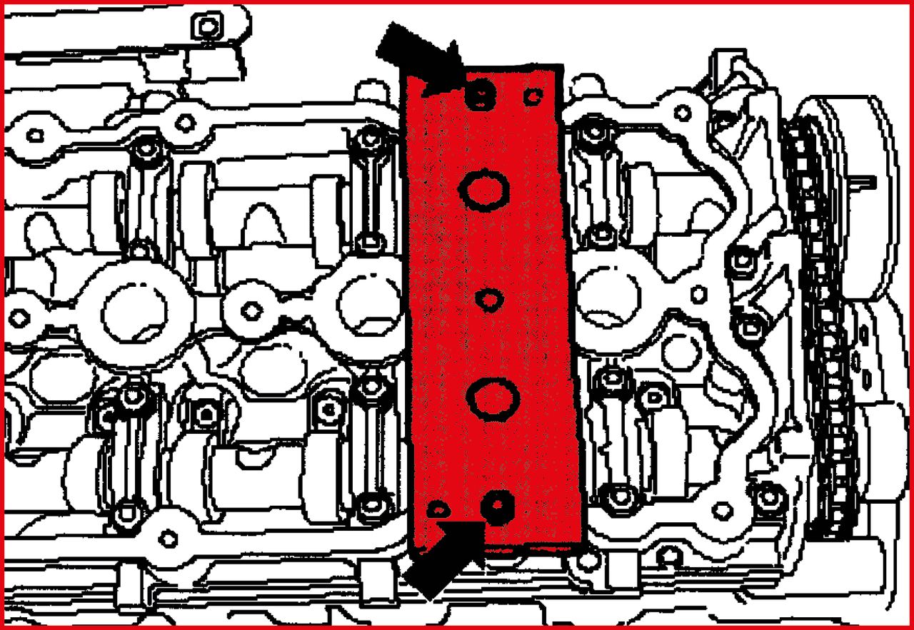 KS Tools Motoreinstell-Werkzeug-Satz für VAG, 6-tlg Audi 2,0 Motoren