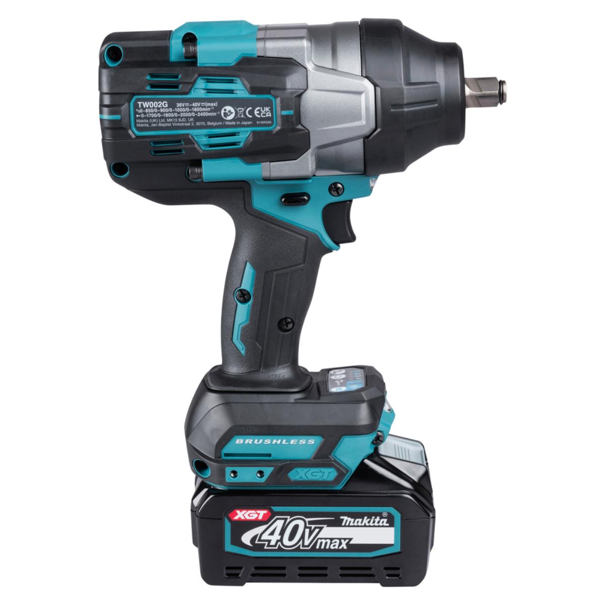 Makita Akku-Schlagschrauber XGT, 40V max, 1/2 Zoll , 1.700 Nm, 0 - 1.800 min-1