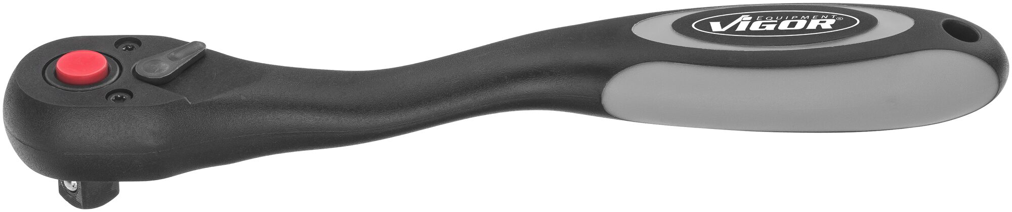VIGOR Feinzahn-Umschaltknarre, V6038, Vierkant 10 mm (3/8 Zoll), 198 mm