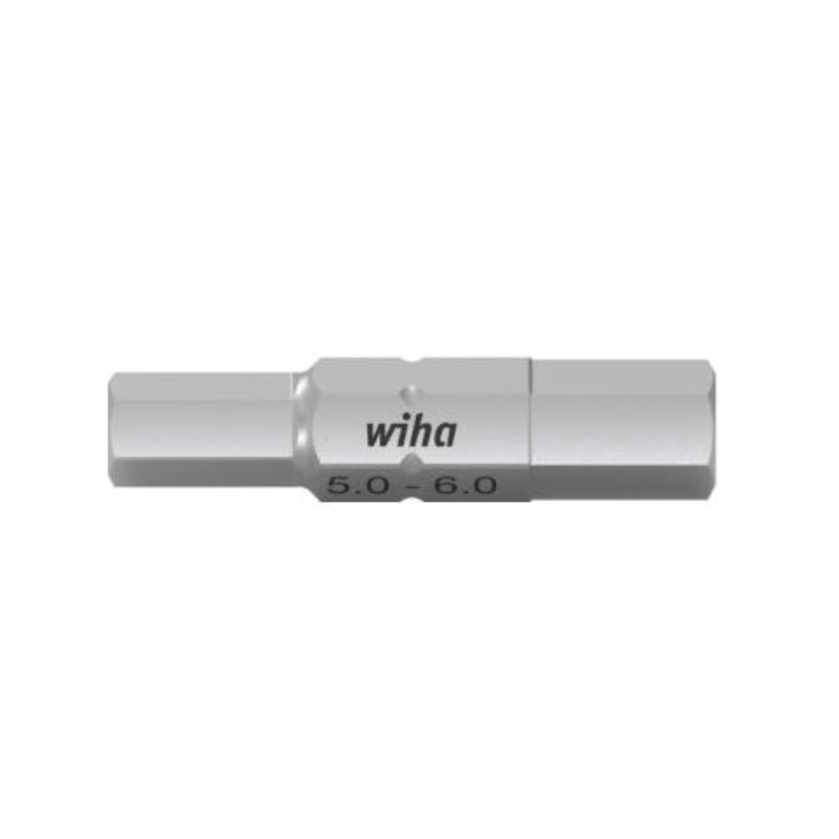 Wiha Bit Set Doppelbit Innensechskant (5.0/6.0) 10-teilges Set in Box