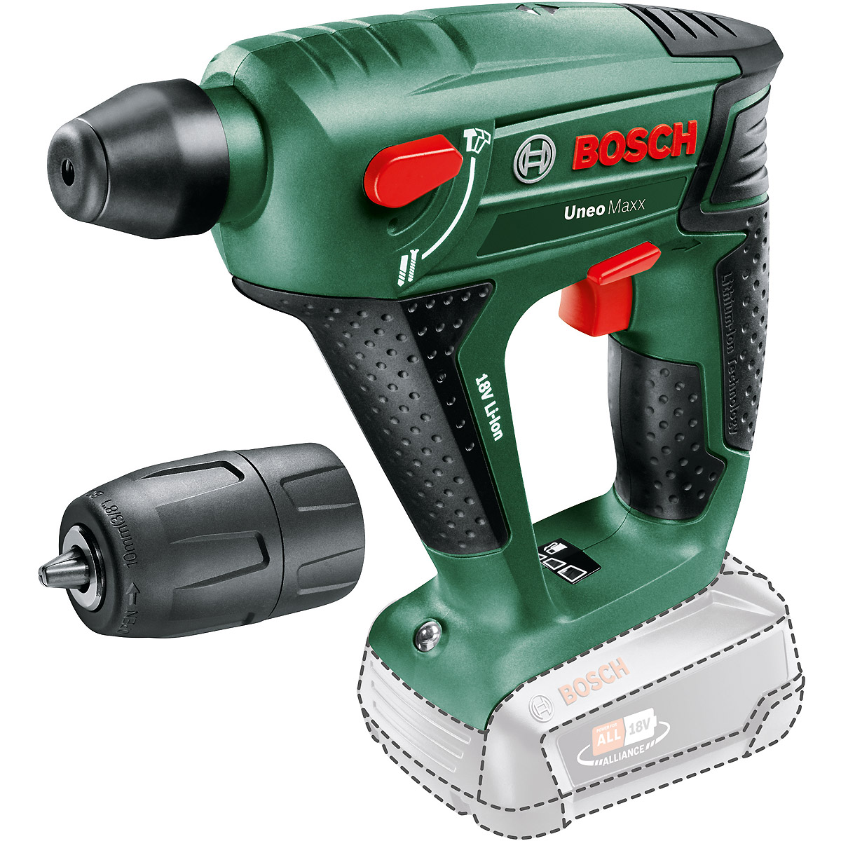 Bosch Akku-Bohrhammer Uneo Maxx
