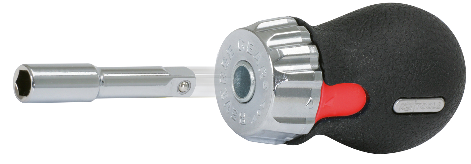 KS Tools 1/4" Mini-Ratschen-Schraubendreher, 95mm