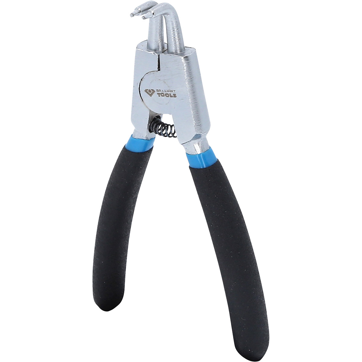 Brilliant Tools Seegeringzange für Außensicherungsringe, abgewinkelt, 125 mm