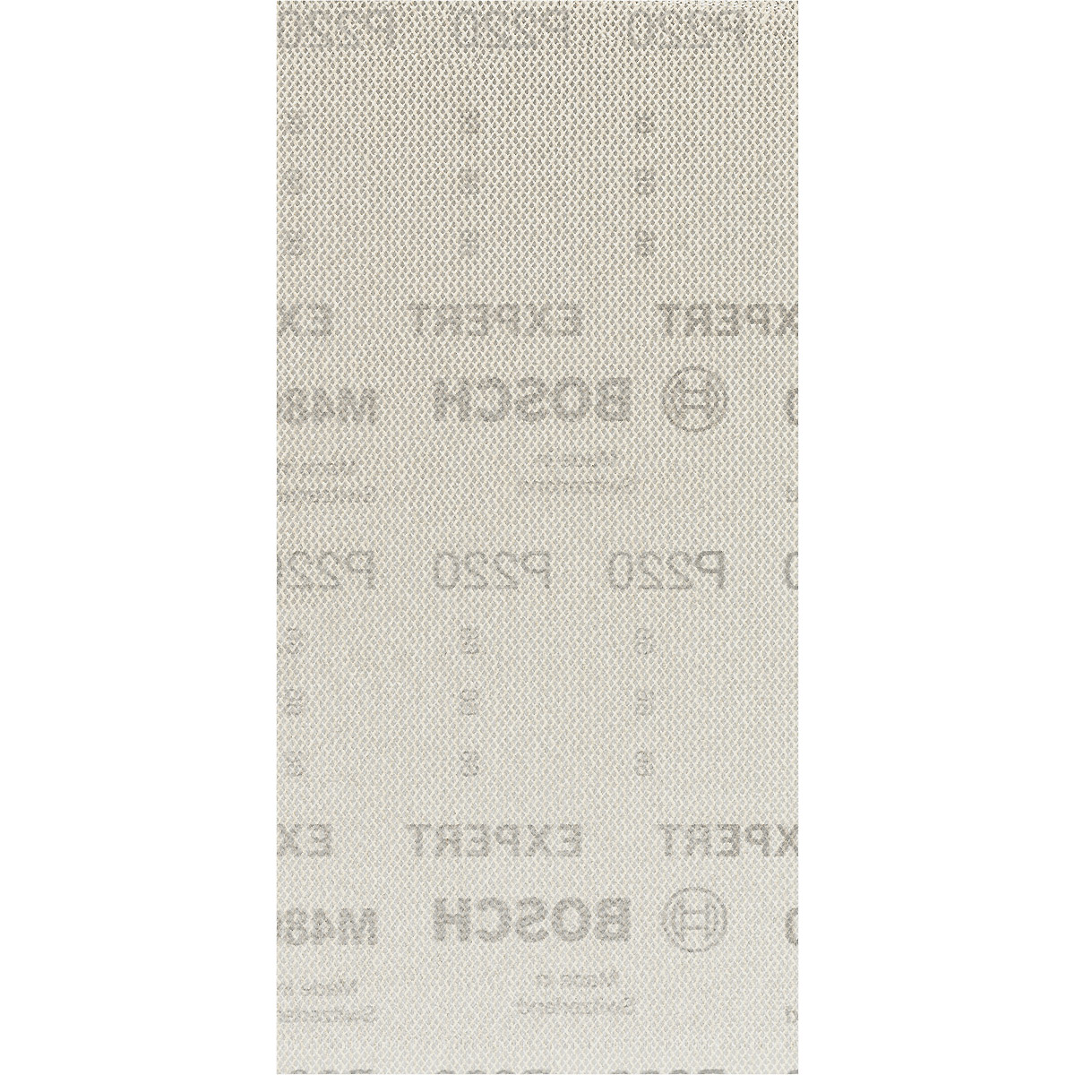 Bosch EXPERT M480 Schleifnetz für Schwingschleifer, 115 x 230mm, 50-tlg., K22