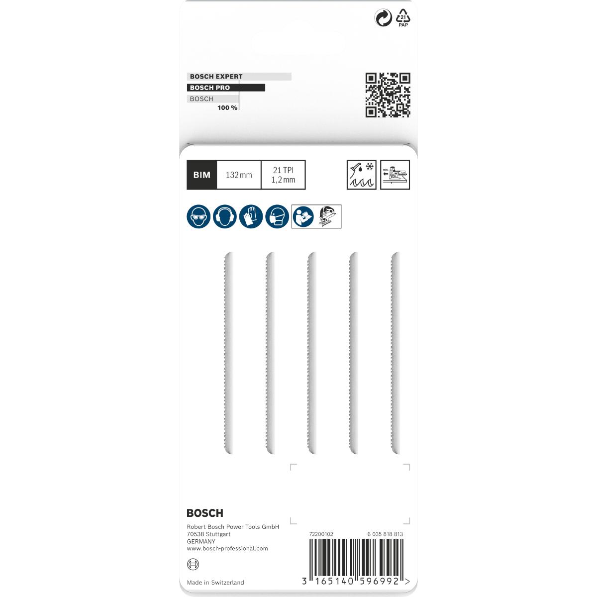 Bosch PRO Stichsägeblatt T 321 AF Speed for Metal