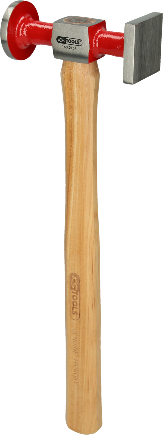 KS Tools Karosserie-Standard-Hammer, groß rund-eckig-gewölbt, 325mm
