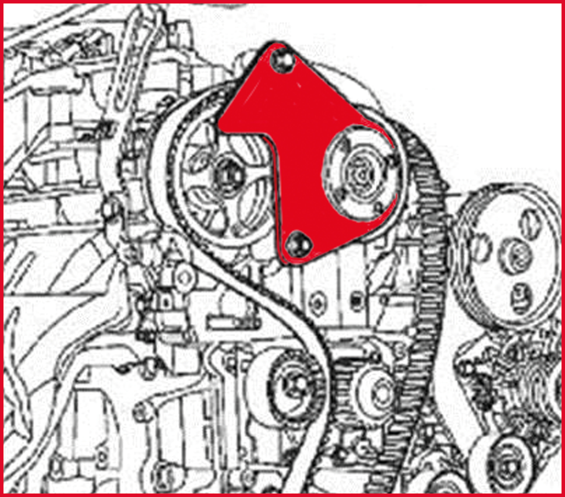 KS Tools Motoreinstell-Werkzeug-Satz für Renault, 15-tlg