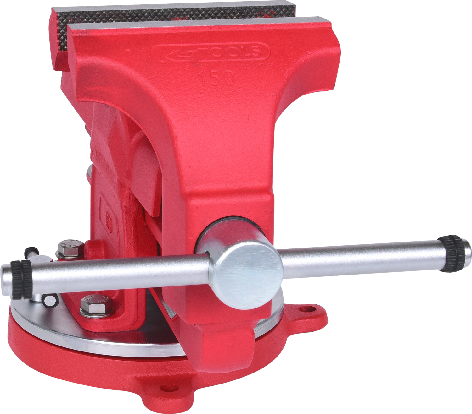 KS Tools Parallel-Schraubstock mit Drehteller