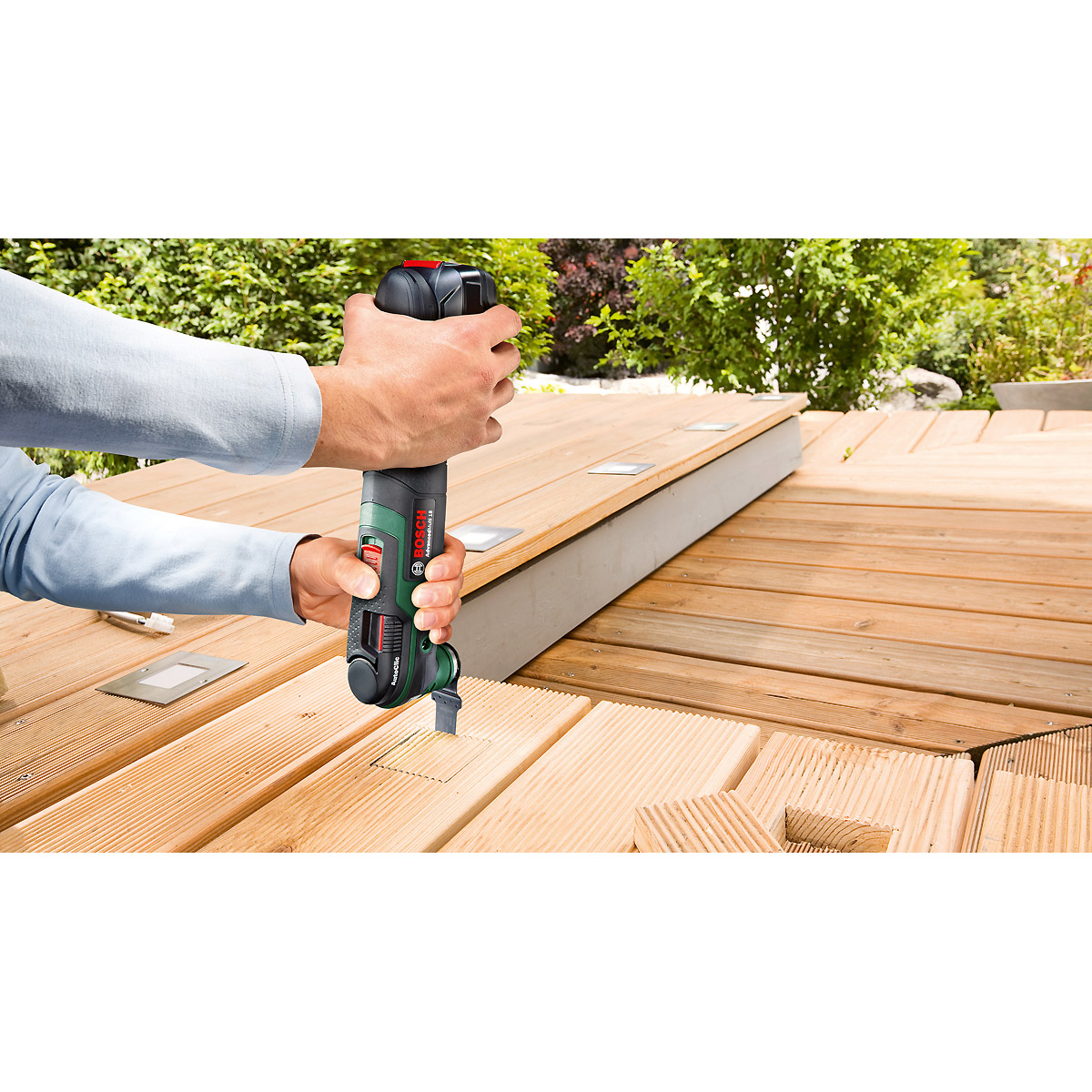 Bosch Akku-Multifunktionswerkzeug AdvancedMulti 18, mit 1 x PBA 18V 2.5 Ah Akku