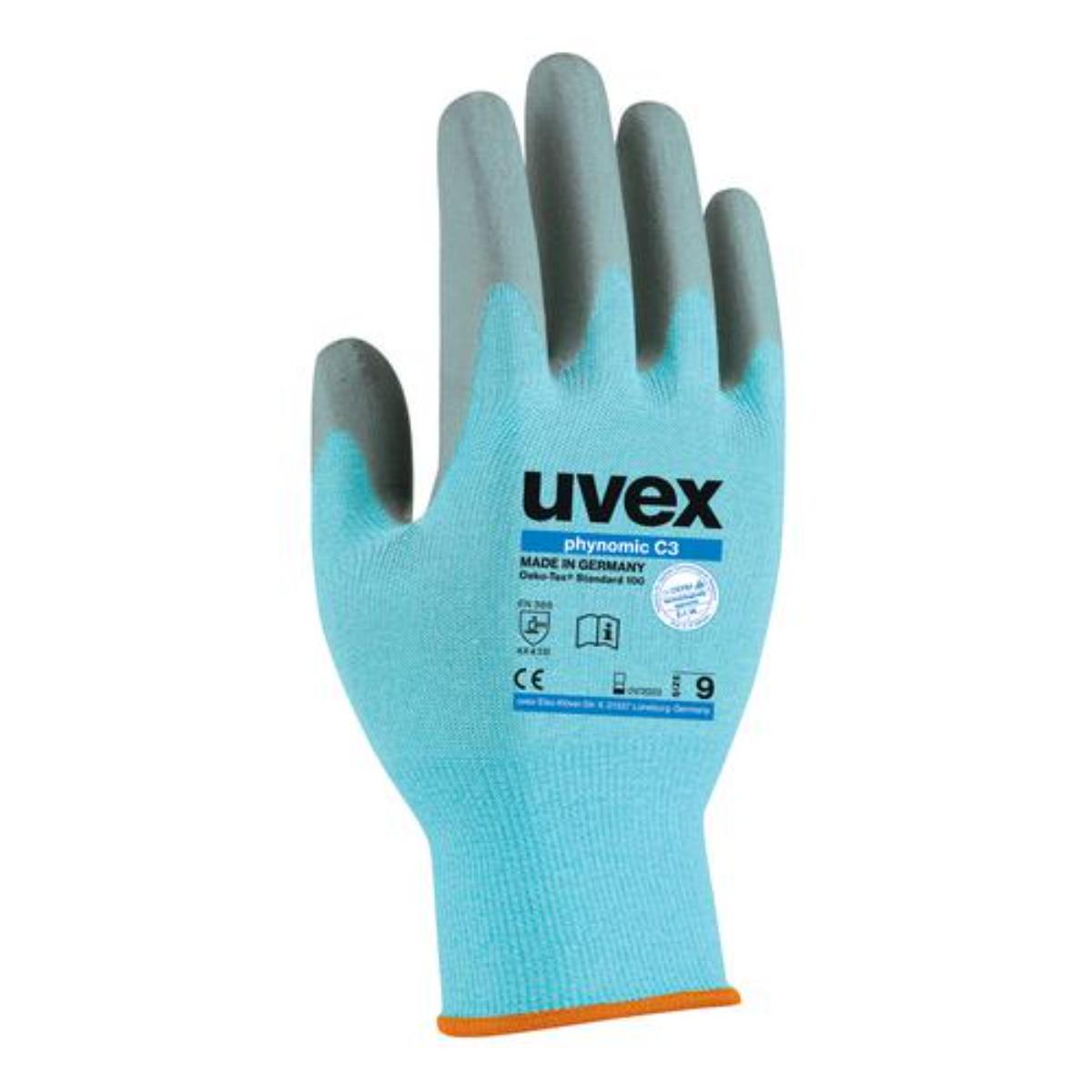 uvex Montage- u. Schnittschutzhandschuh phynomic C3