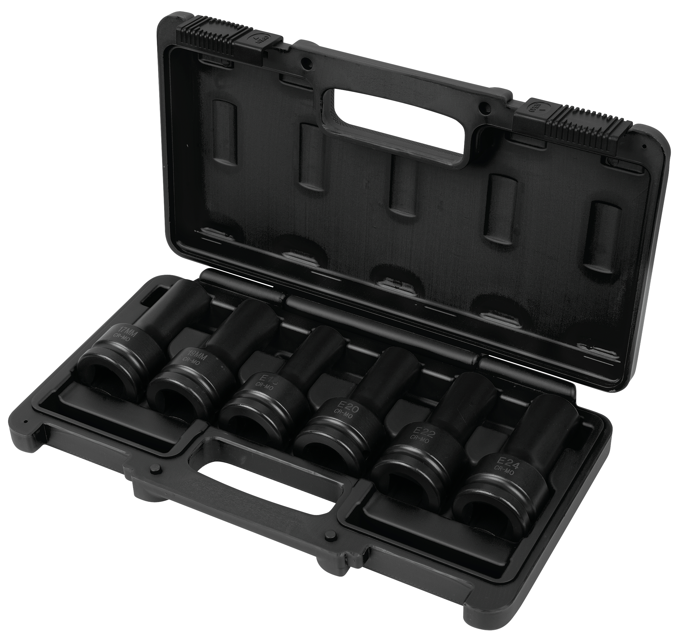 KS Tools 3/4" Kraft-Stecknuss-Satz, 6-tlg