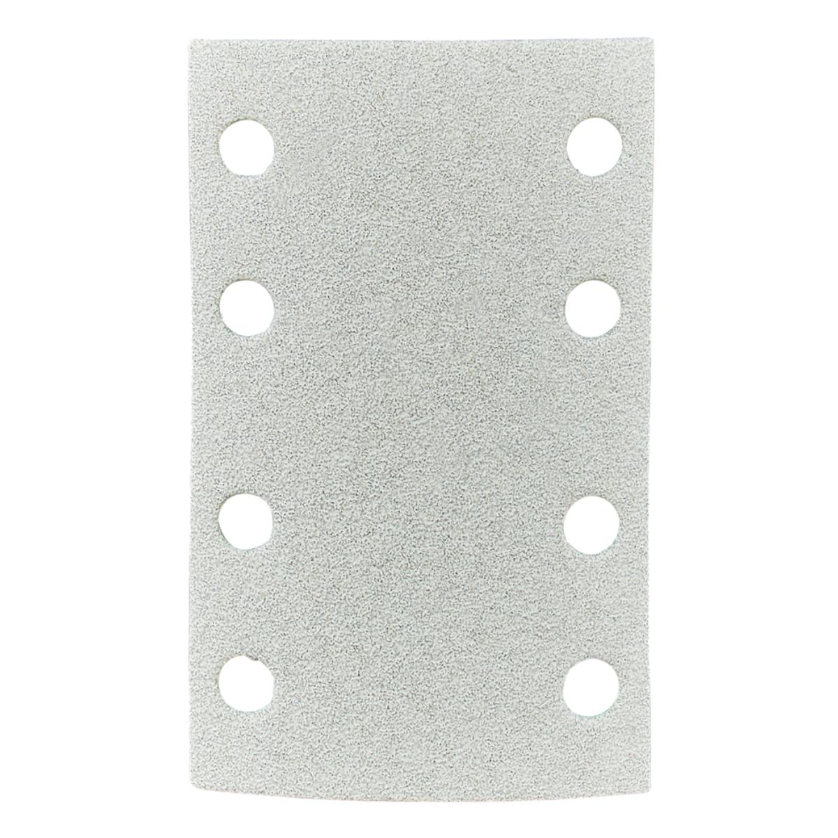 Makita Schleifpapier 80x130mm, Körnung A100,Klett, 8 Loch, 10 Stück