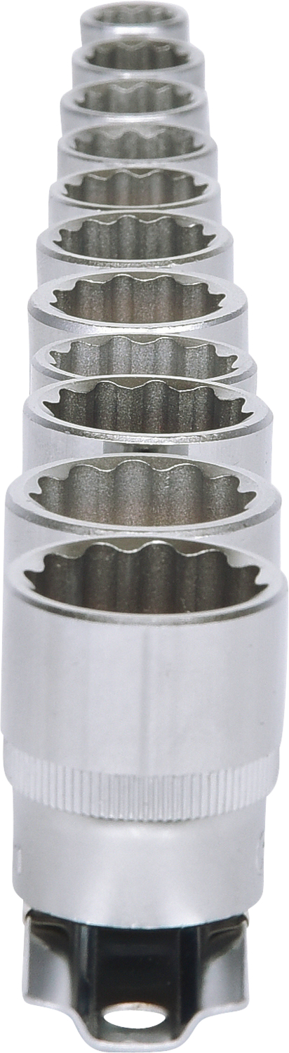 KS Tools 3/8" 12-kant-Stecknuss-Satz, 11-tlg