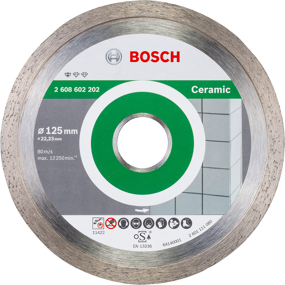 Bosch Diamanttrennscheibe Standard for Ceramic