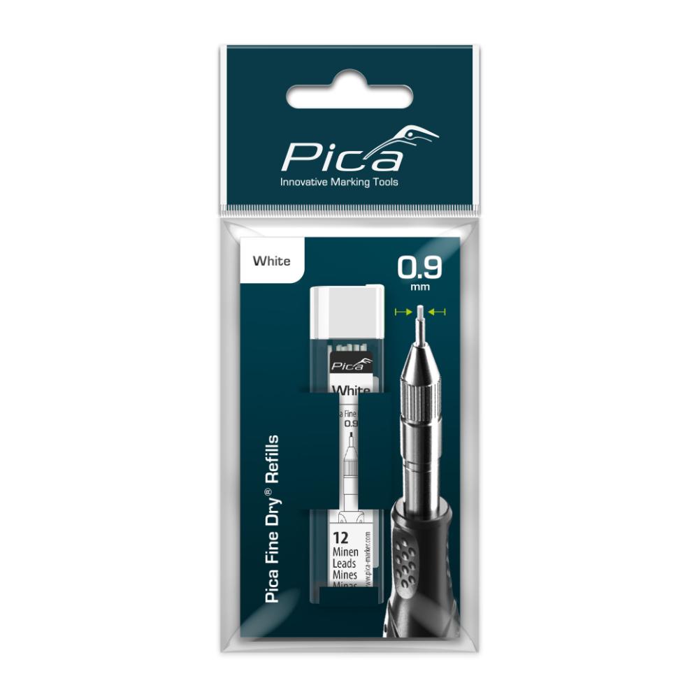 Pica Fine-Dry Minen-Set weiß