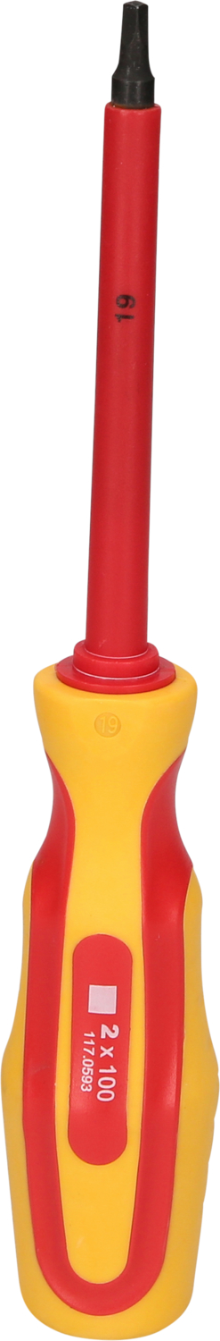 KS Tools ERGOTORQUE VDE Innenvierkant-Schraubendreher