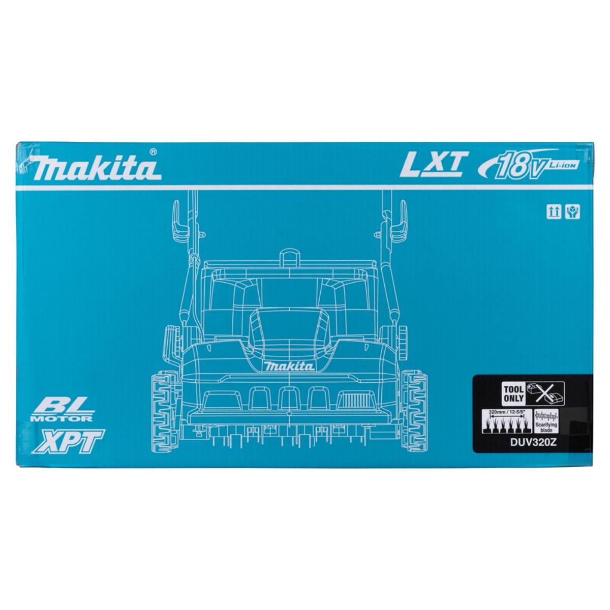 Makita Akku-Vertikutierer 18V, 32 cm, 30 l