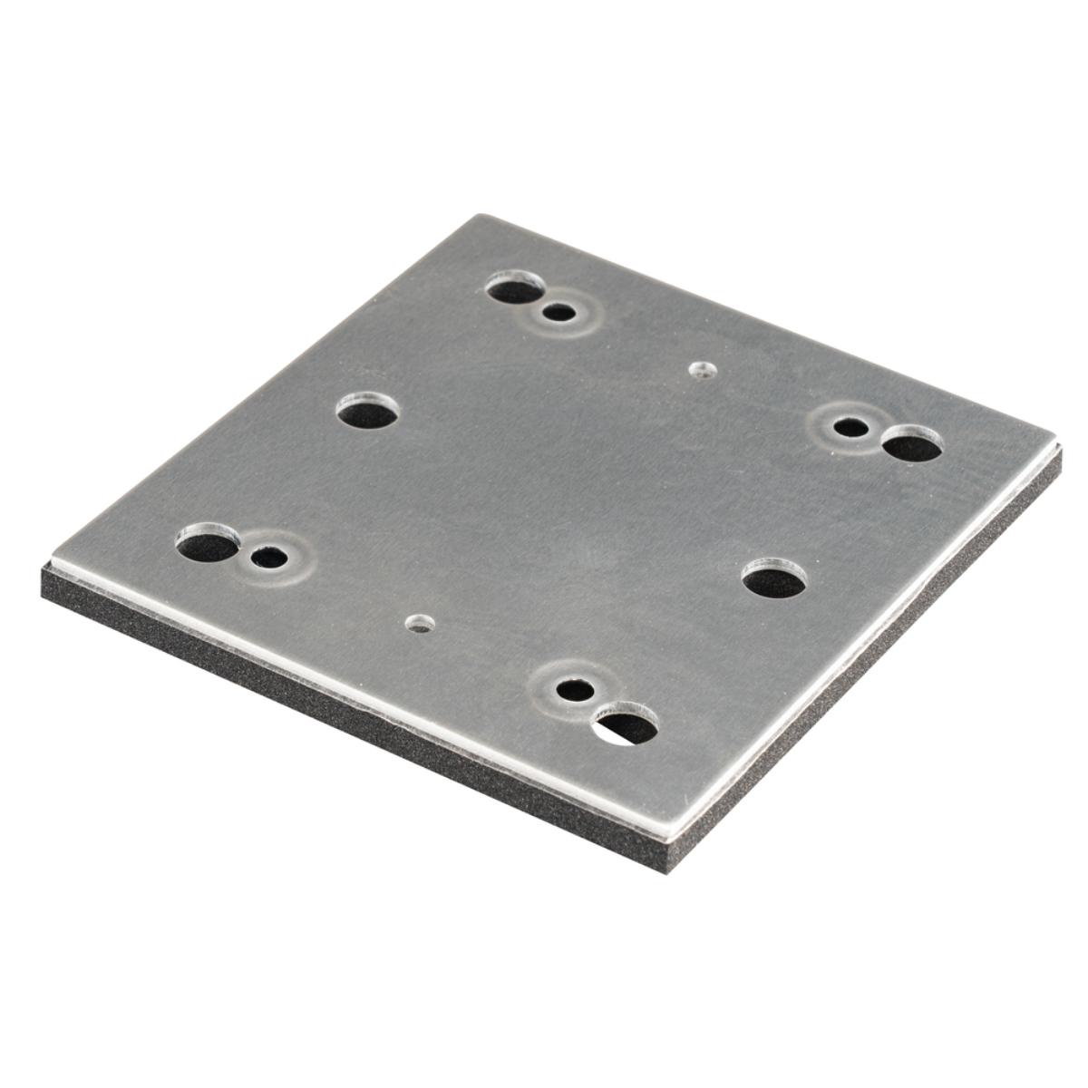 Makita Grundplatte quadratisch für Klemmvorrichtung - für Schleifpapier 114x102 mm - DBO480/DBO484