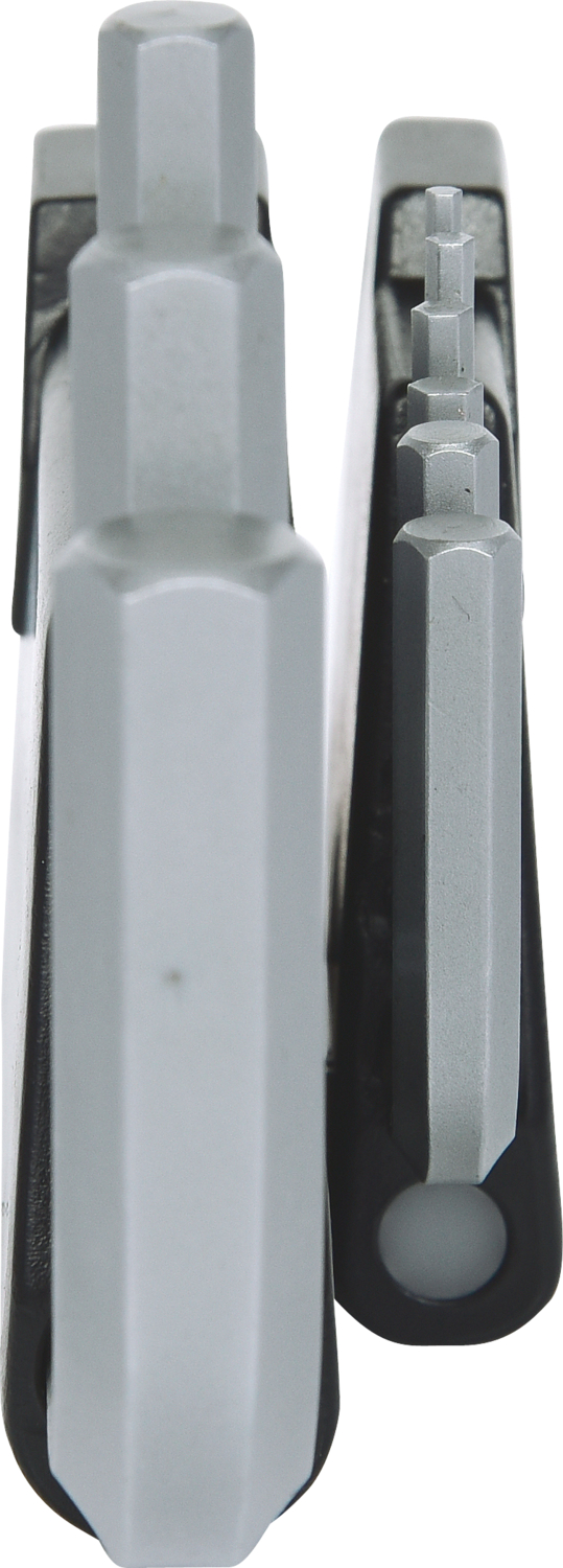 KS Tools Innensechskant-Winkelstiftschlüssel-Satz, im Klapphalter,9-tlg1,5-10mm