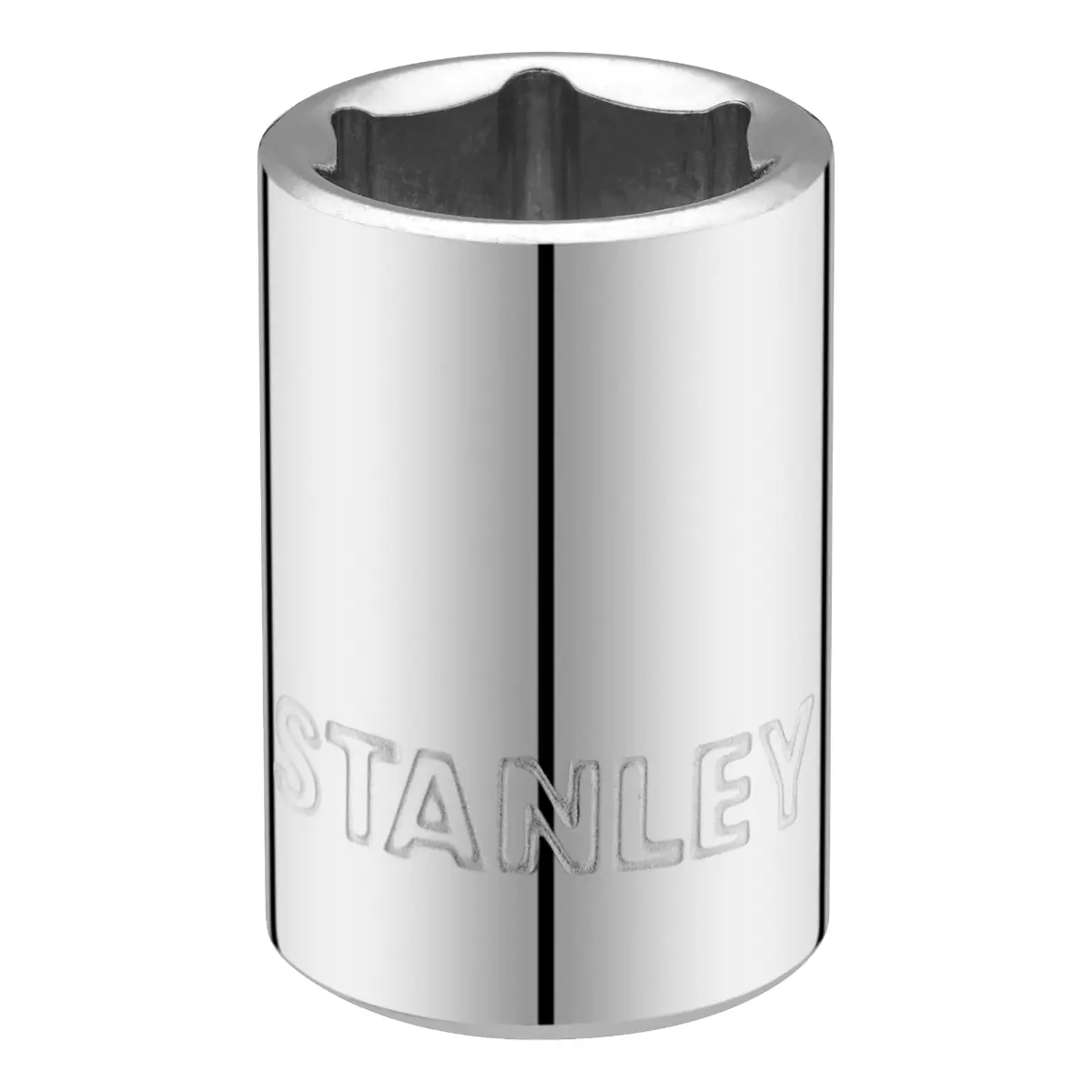 STANLEY 3/8 Zoll 6-Kant Stecknuss 12 mm mit MaxiDrive-Profil