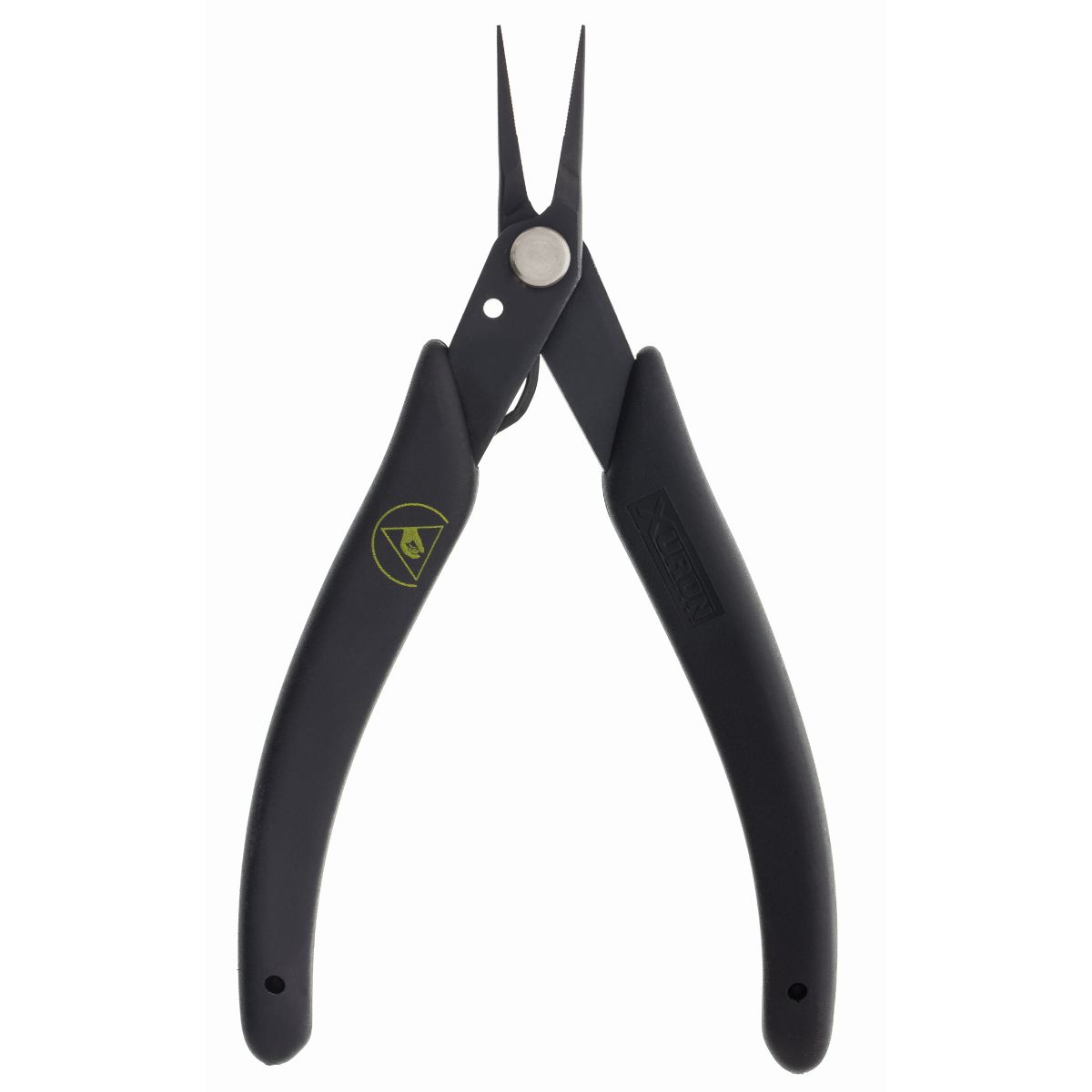 Xuron 450SAS Tweezer Nose Pinzettzange mit Verzahnung und ESD gerechten Griffen