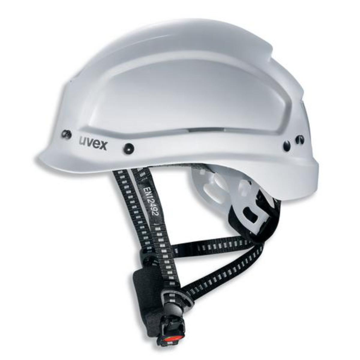 uvex pheos alpine Schutzhelm mit Lüftung - für Höhenarbeiten u- rettung - Bergsteigerhelm 