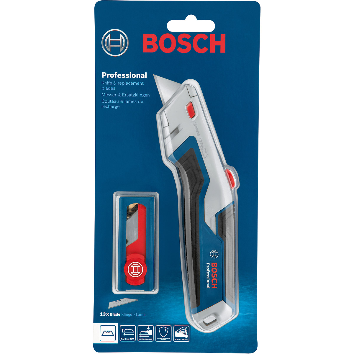 Bosch Messer & Klingen-Set 62 x 19 mm