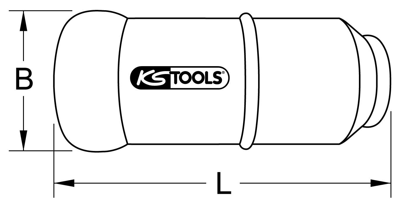 KS Tools 3/8" Ausrichtungswerkzeug 