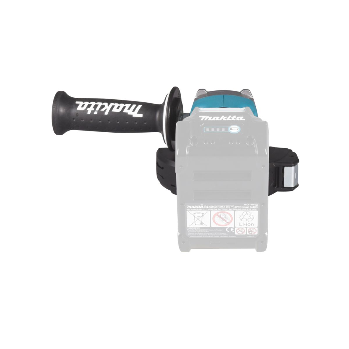 Makita Akku-Winkelschleifer 40V max. (ohne Akku, ohne Ladegerät) GA047GZ