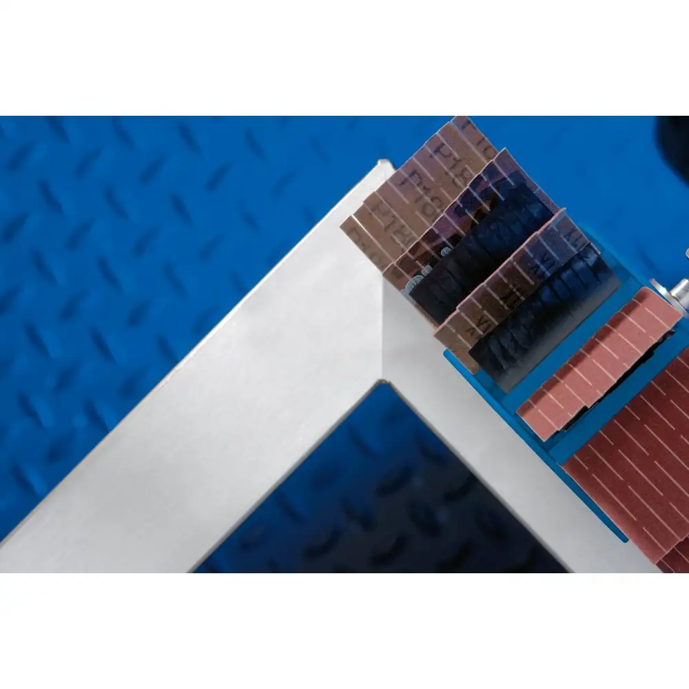 PFERD TOOLS POLIFLAP Schleifrad Ø 170x60mm Schaft-Ø 12 mm zum Herstellen von Oberflächenstrukturen