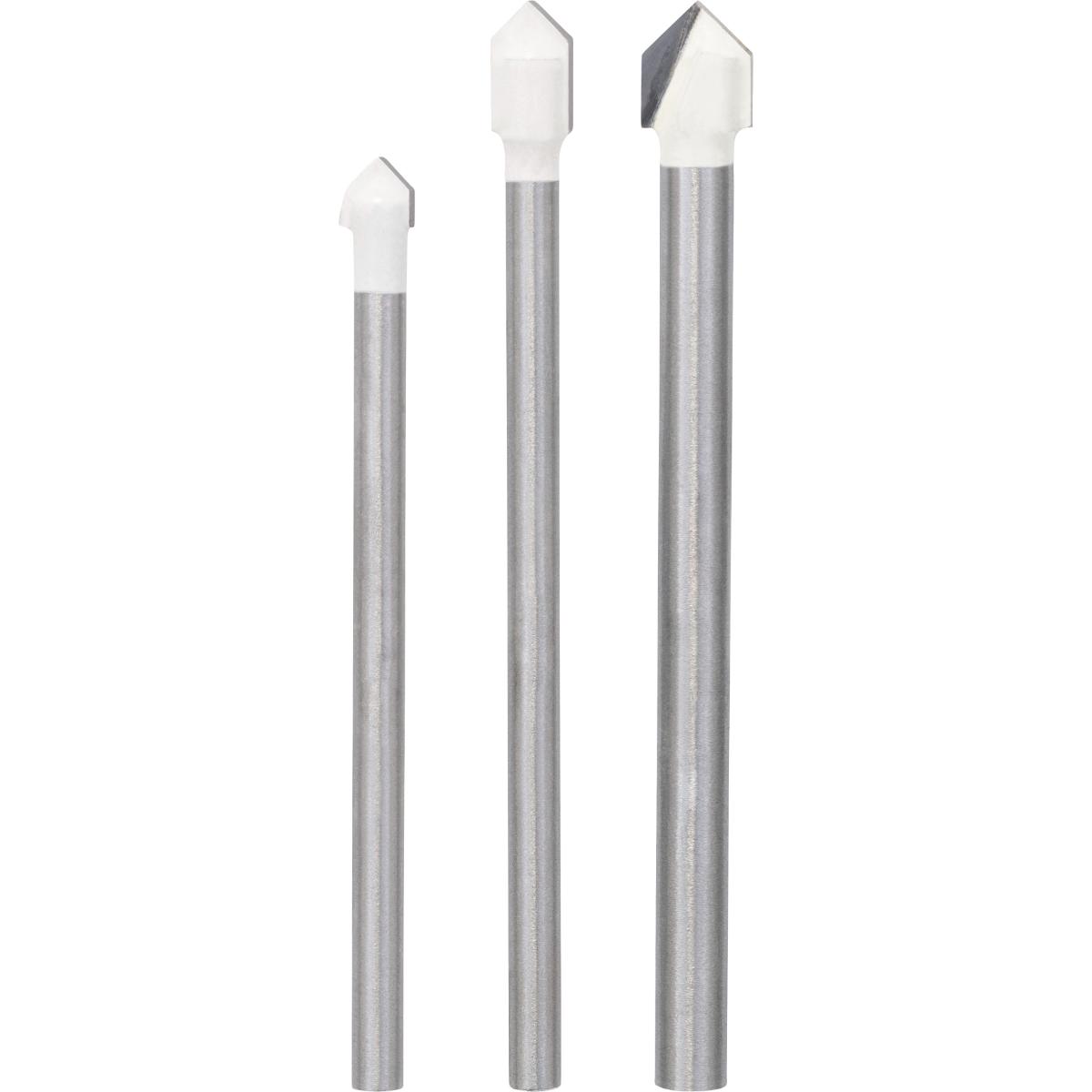 Bosch CYL-9 Soft Ceramic Bohrer-Set, 5 x 70, 6 x 80, 8 x 80 mm, 3-teiliges Set