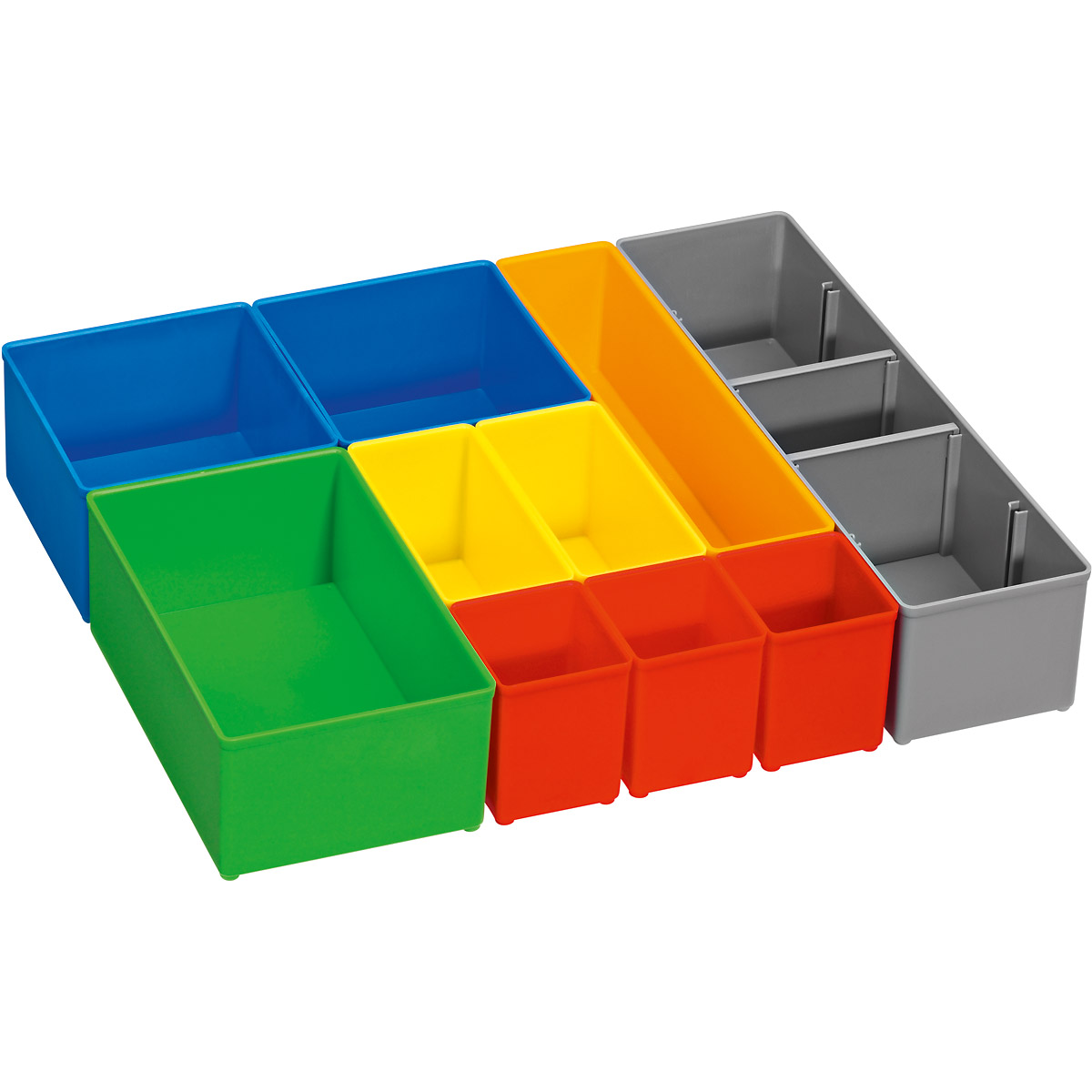 Bosch i-BOXX 72 inset box Set 10 Stück für Boxen für Kleinteileaufbewahrung