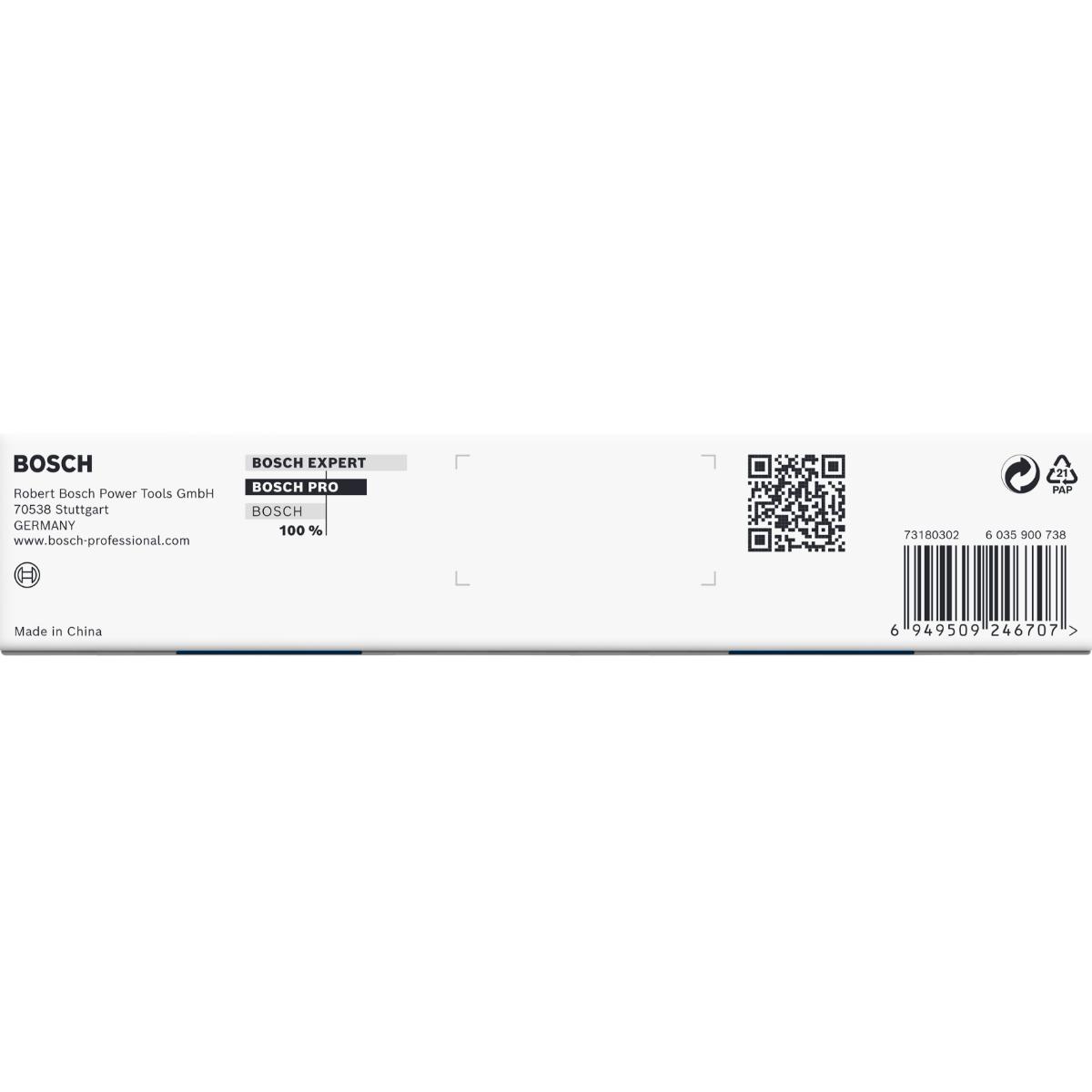 Bosch PRO Impact Socket Set, 1/4", Standard, 9 teiliges Set