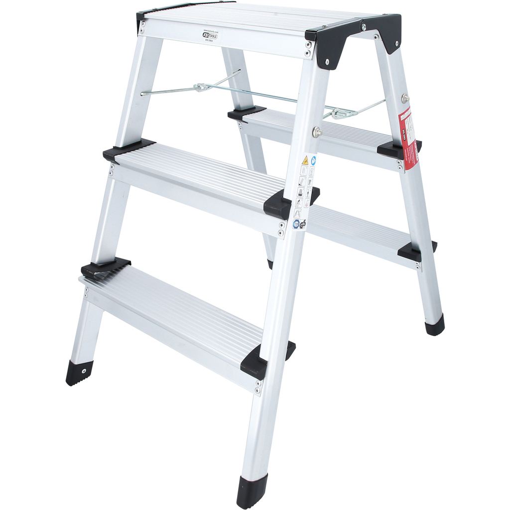 KS Tools Aluminium-Stufen-Stehleiter