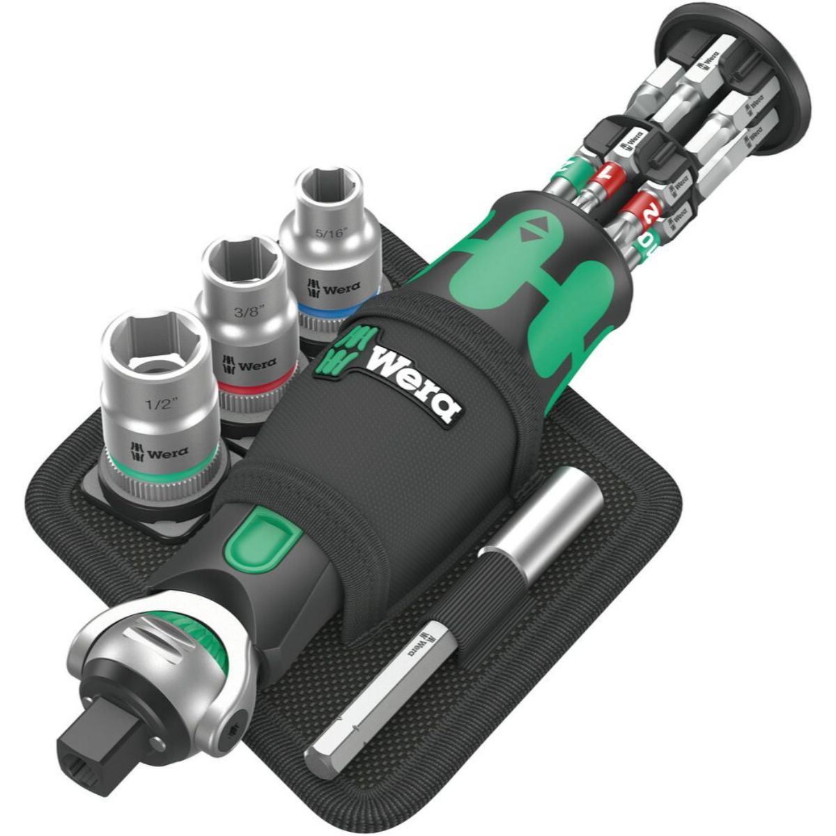 Wera 8009 Zyklop Pocket Imperial Set 2, 18-teilig