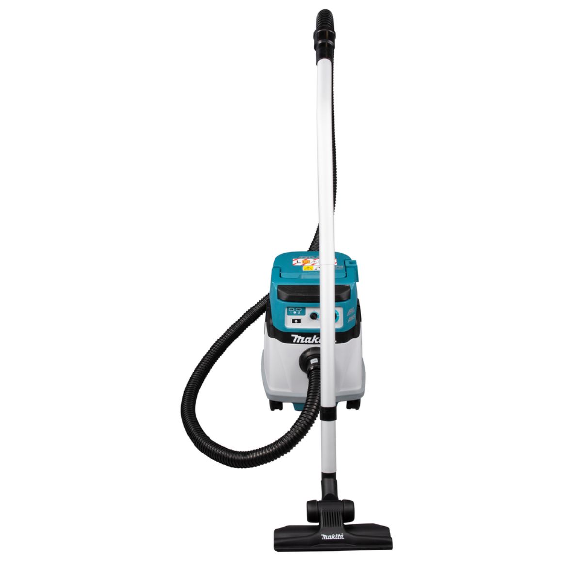 Makita Akku-Staubsauger 15L 2x18V Trocken (ohne Akku, ohne Ladegerät) inkl. AWS Funk-Adapter WUT01