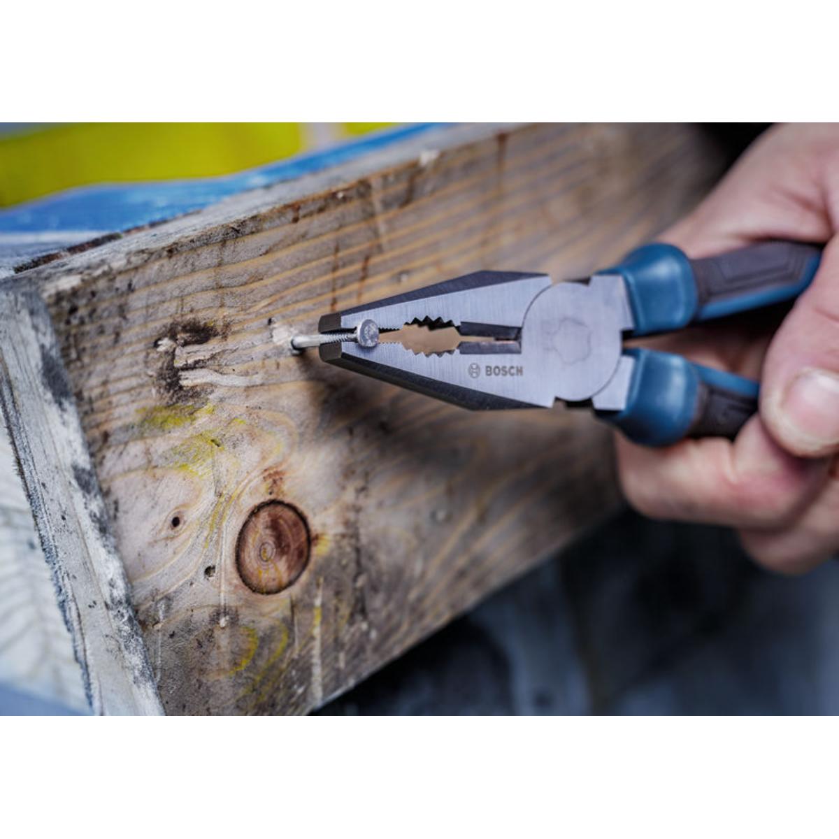 Bosch Kombinationszange 180 mm, Mehrkomponentengriffe