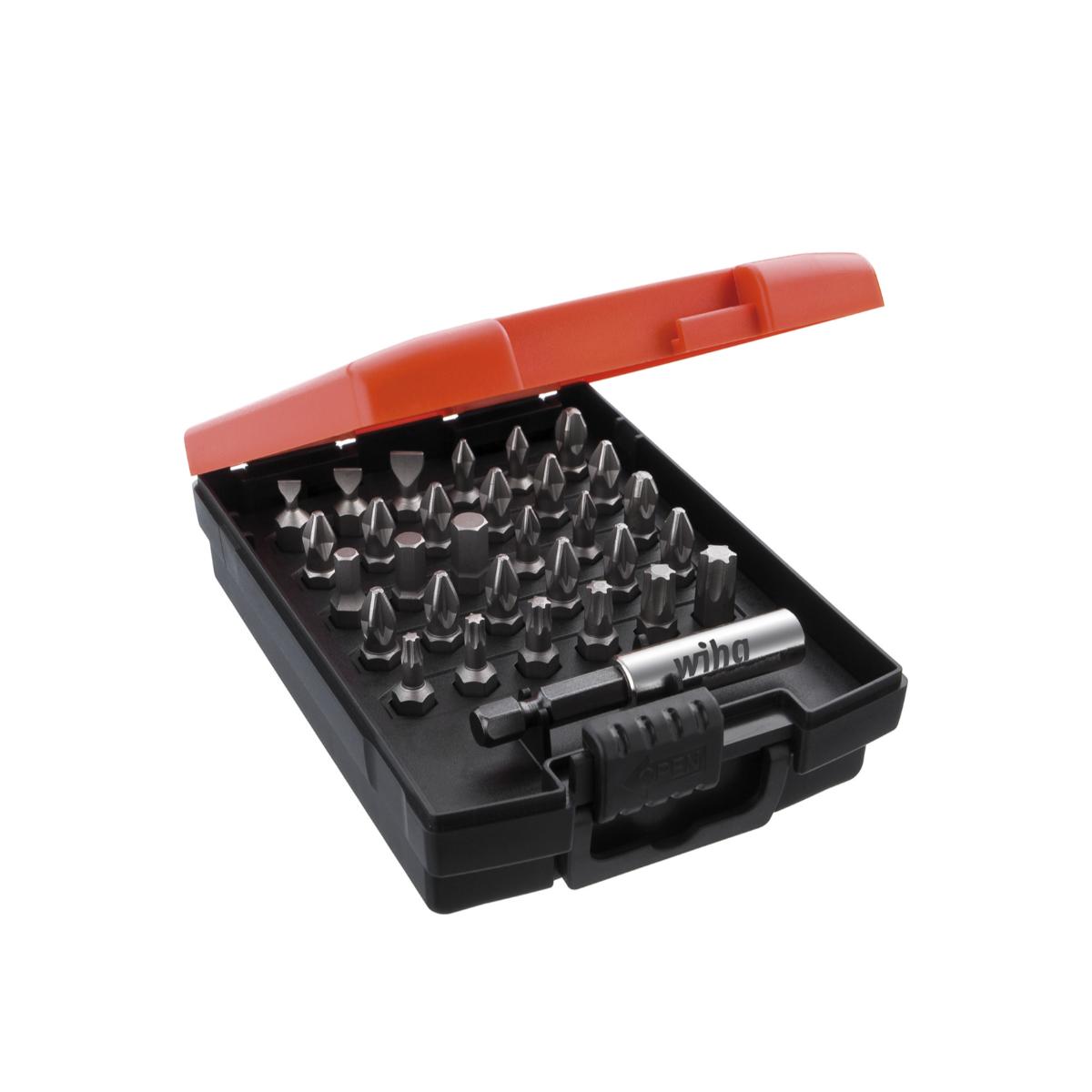 Wiha Bit Set Standard 25 mm gemischt 31-teilges Set 1/4 zoll C6,3 in Box