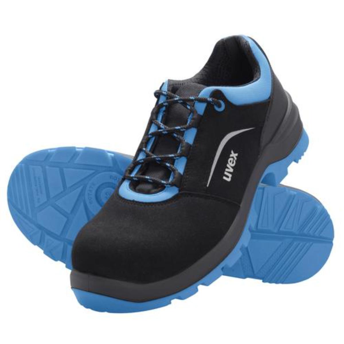 uvex 2 xenova Sicherheitsschuh S2 Halbschuh Velours