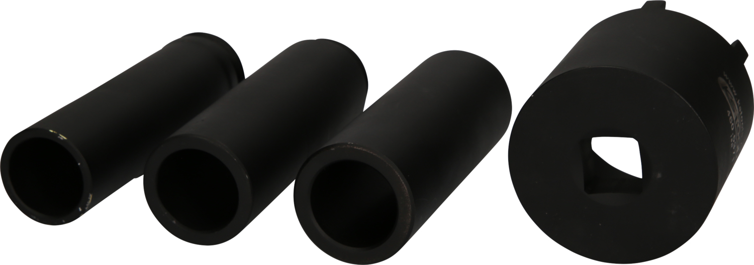 KS Tools Nutmuttern-Schlüssel-Satz mit 3 Führungsrohren für Mercedes, Ø 63 mm, 4-tlg