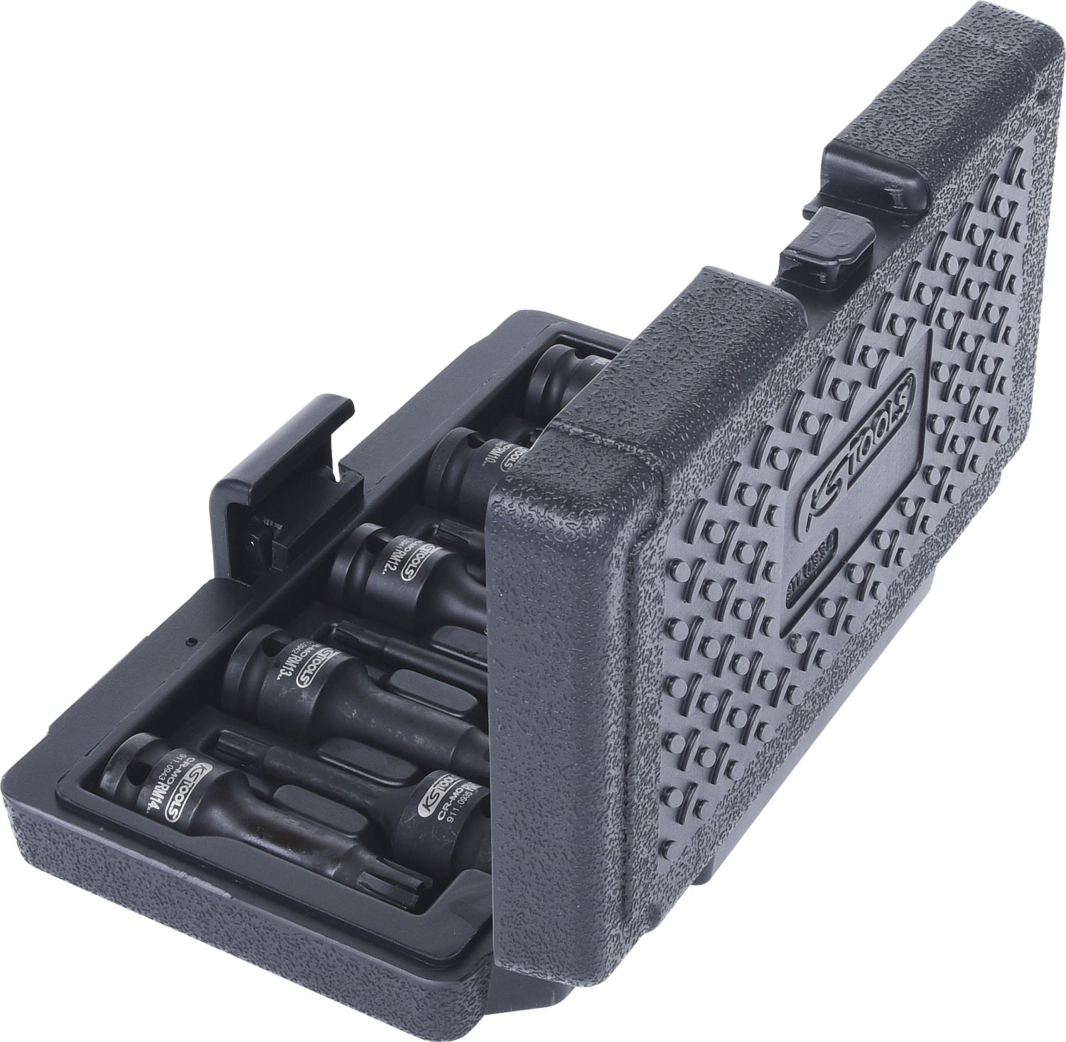 KS Tools 1/2" Kraft-Bit-Stecknuss-Satz für RIBE-Schrauben, 9-tlg