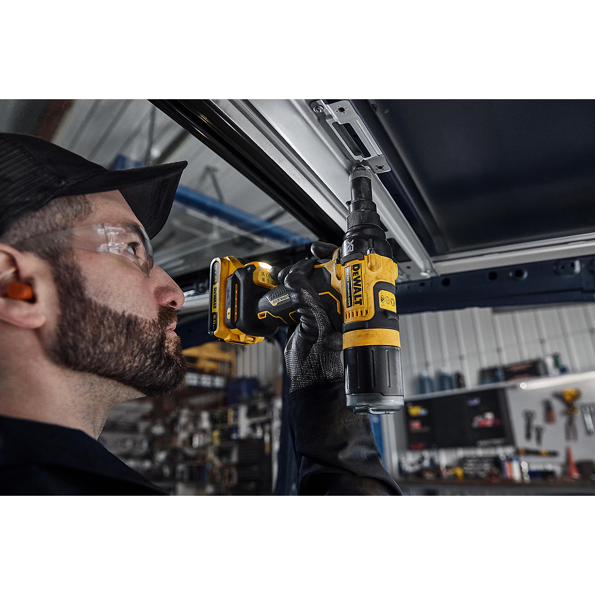DEWALT Akku-Nietpistole 18V 2,4-4,8mm Basisversion für Akku Plus