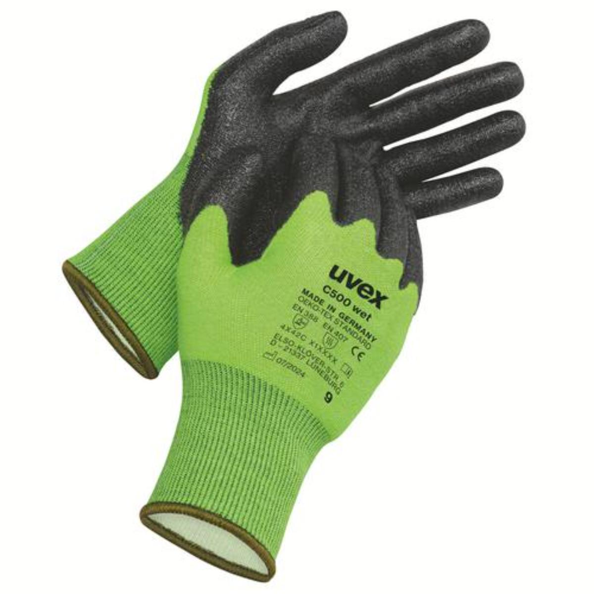 uvex C500 wet Schnittschutzhandschuh HPPE