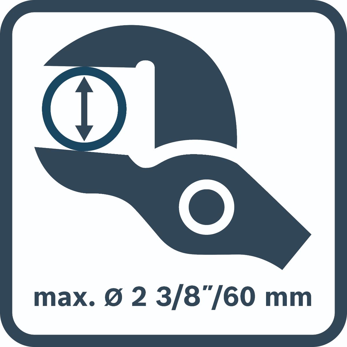 Bosch Rohrzange 420mm S-Maul