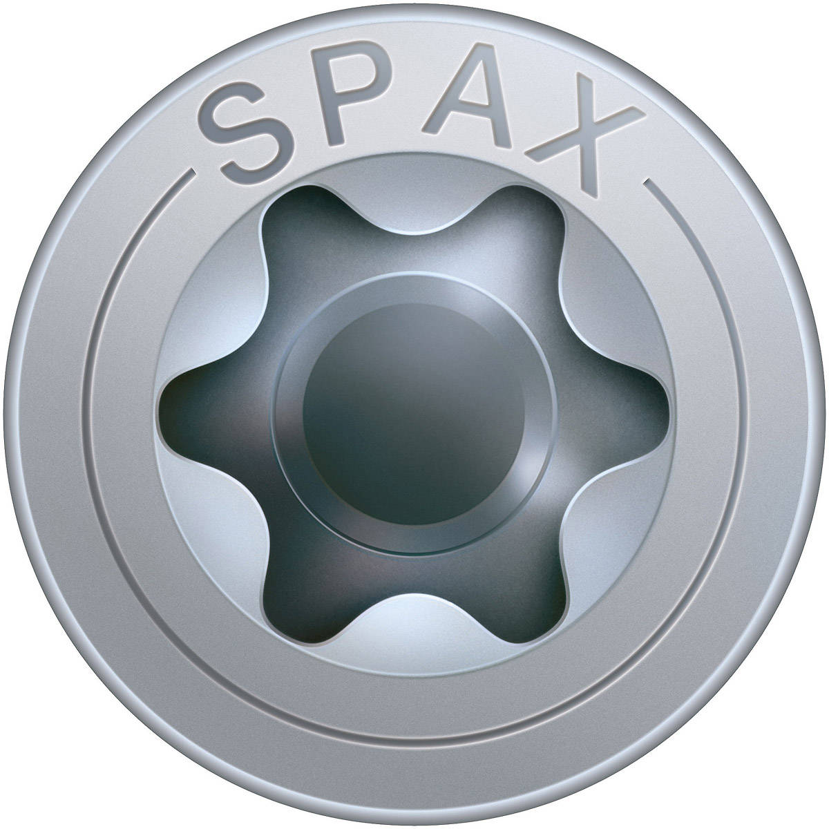 SPAX Senkmultikopf Bremsrippen T-Star Plus T40 Teilgewinde WIROX, 50 Stück